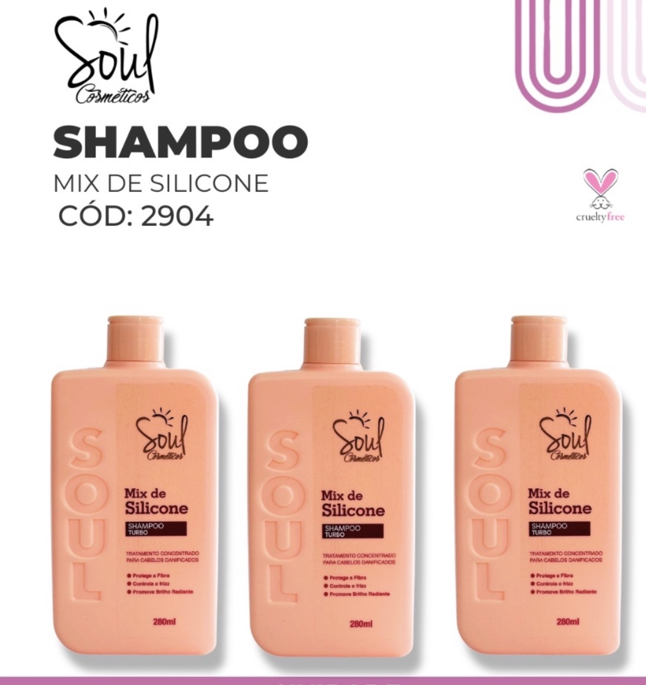 SHAMPOO SOUL MIX DE SILICONE
