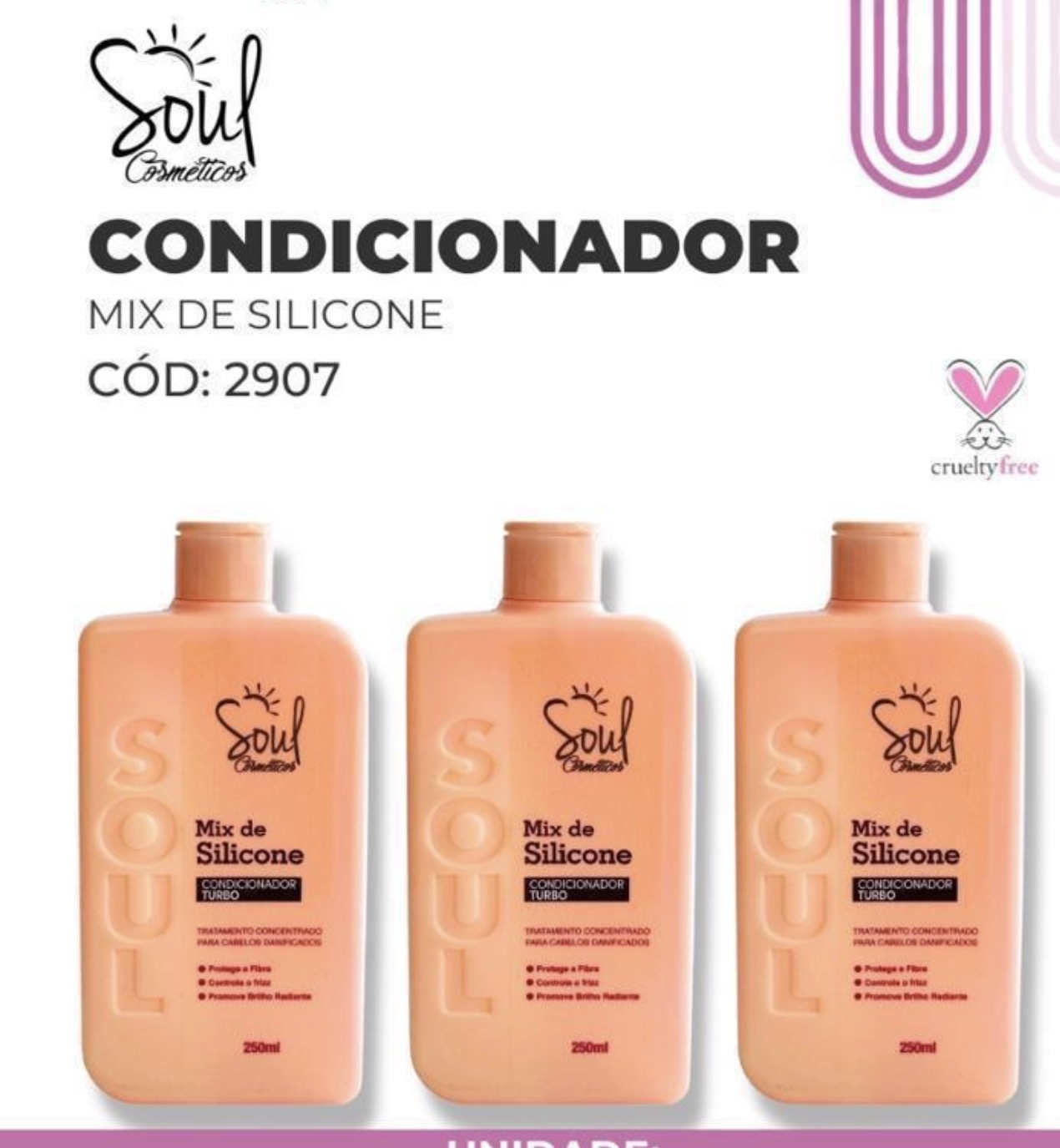 CONDICIONADOR SOUL MIXDE SILICONE