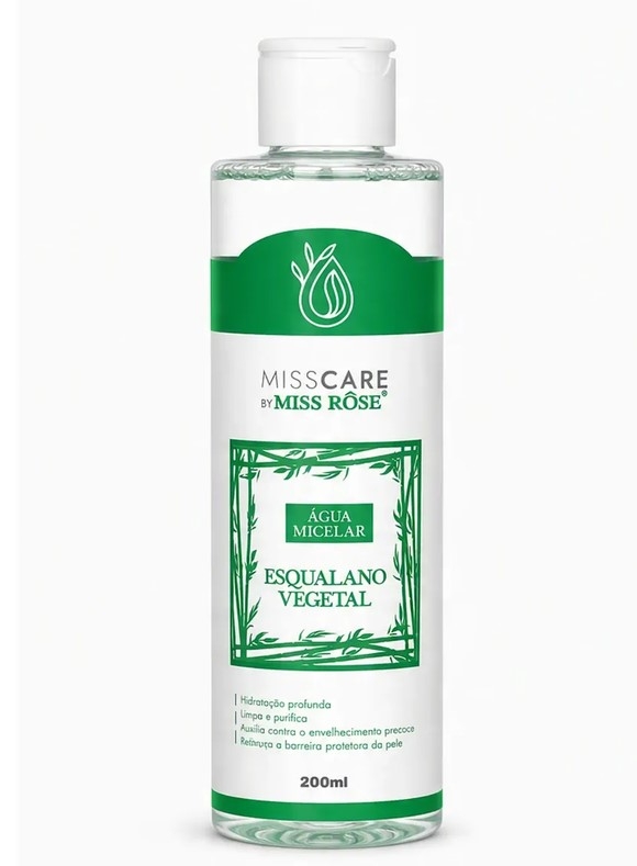 ÁGUA MICELAR ESQUALANO VEGETAL