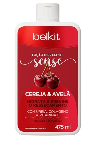 LOÇÃO HIDRATANTE CEREJA E AVELÃ